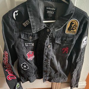 Star Wars Dark Side Patches Jean Jacket - L